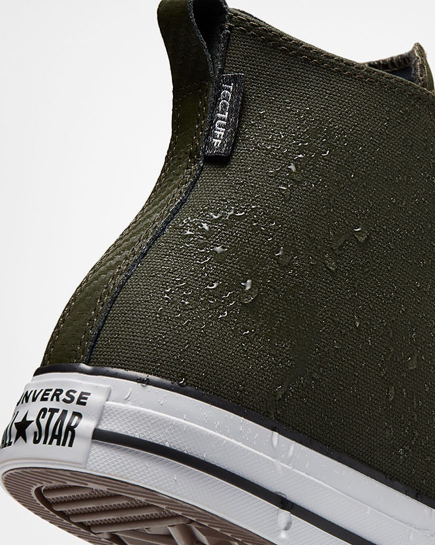Women's Converse Chuck Taylor All Star TecTuff High Top Shoes Olive / Green / White / Black | AU 50C69X